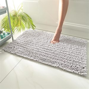 Bathroom Rugs Bath Mats Fluffy Rug Extra Soft Floor Mat Shower Mat Water Aabsorbent Bathroom Mats Home Decor for Bathroom Non Slip Washable Rug Quick Dry