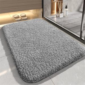 Floor Mat Shower Mat Rugs for Living Room Bedroom Kitchen Small Rug Bath Mats Area Rug Floor Carpet Machine Washable Fluffy Rug Bath Mat Cozy Rug Bathroom Mats
